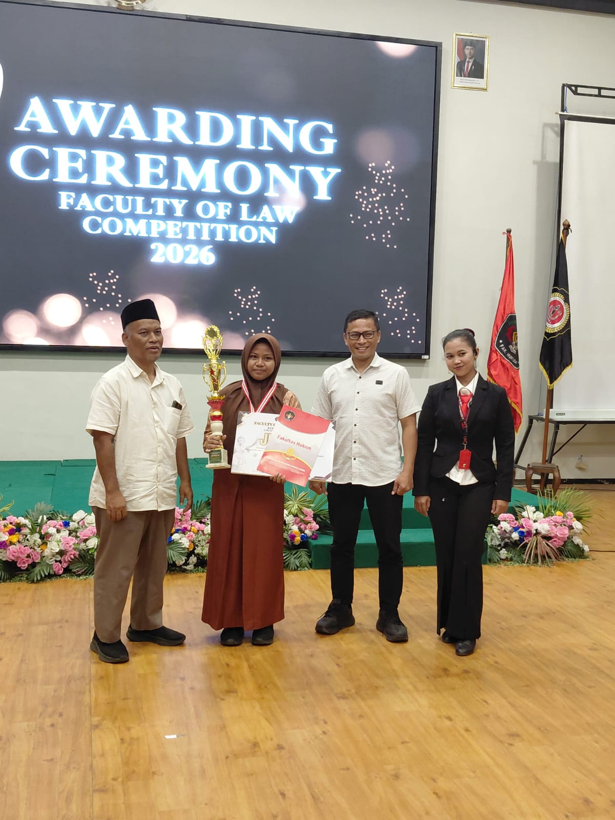 Juara 2 lomba Infografis Faculty of Law Competition 2026